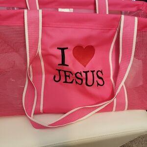 Thirty-One Mesh Large Utility Tote